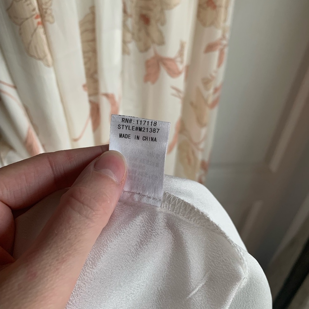 Baltic Born Cream Maxi Dress with Blush Floral Print - Picture 10 of 11